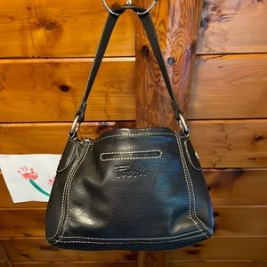 Fossil genuine leather shoulder bag